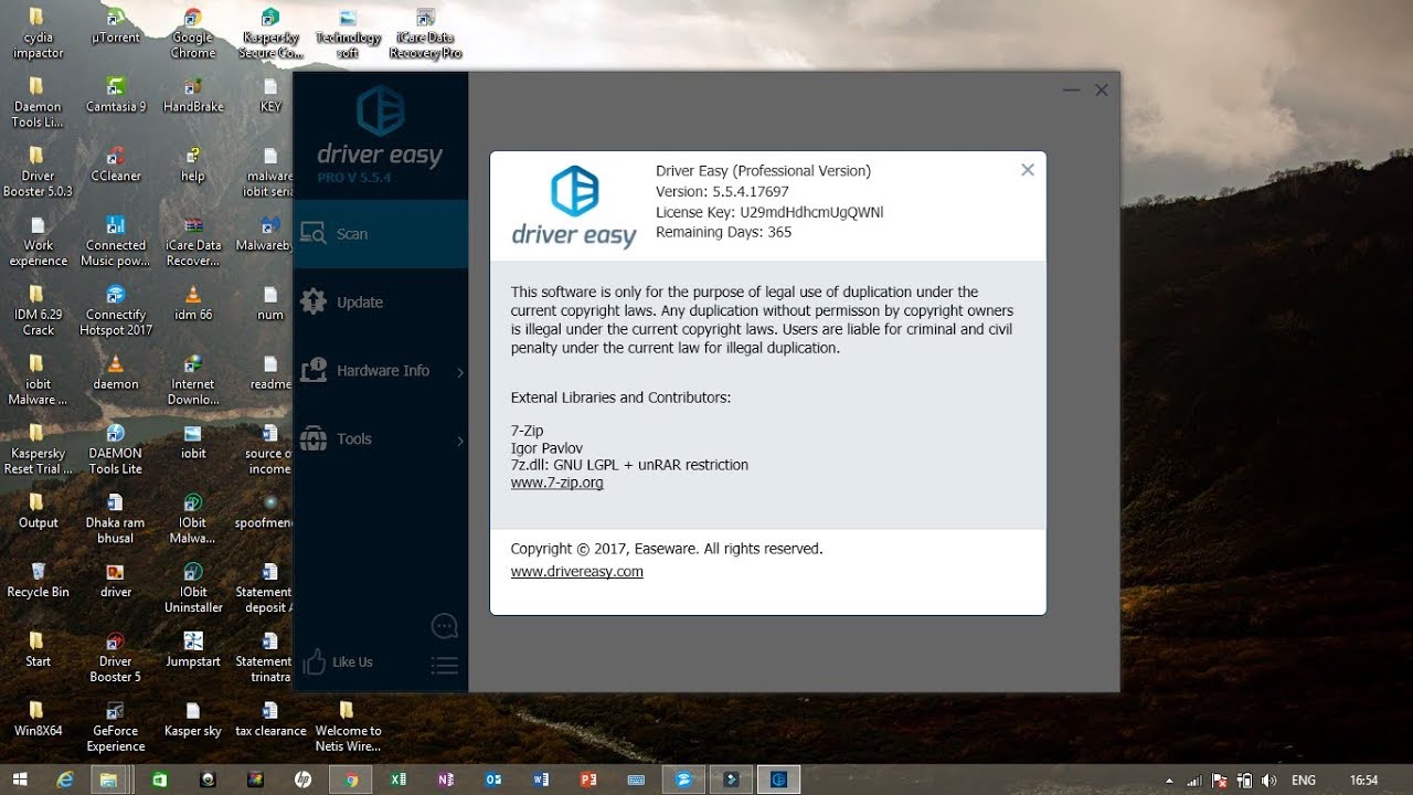 Free activation key for driver easy pro crack